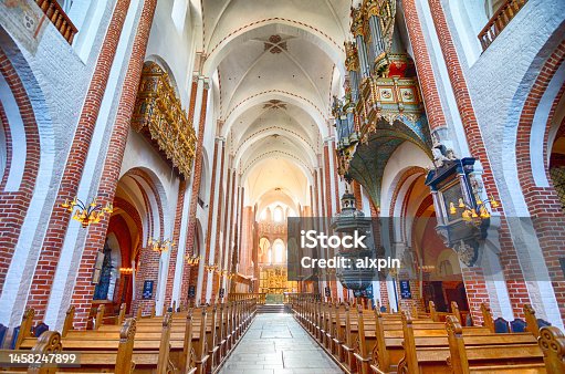 istock Roskilde Cathedral interior, Denmark 1458247899