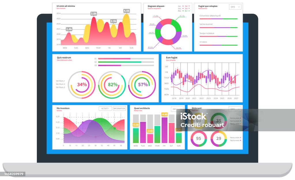Market Diagrams Graphic Information Visualization And Analysis ...