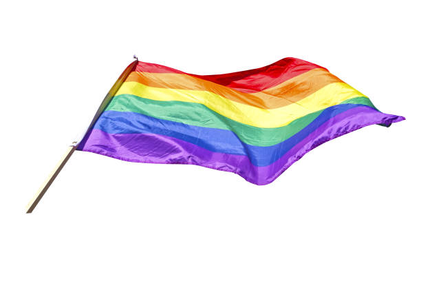 istock Rainbow flag a symbol for the LGBT community isolated 1458264868