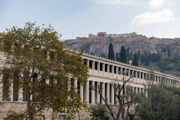 istock Stoa of Attalos and Acropolis 1458276955
