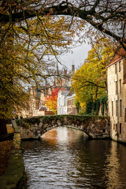 istock Canals of Brugge old town. 1458279728