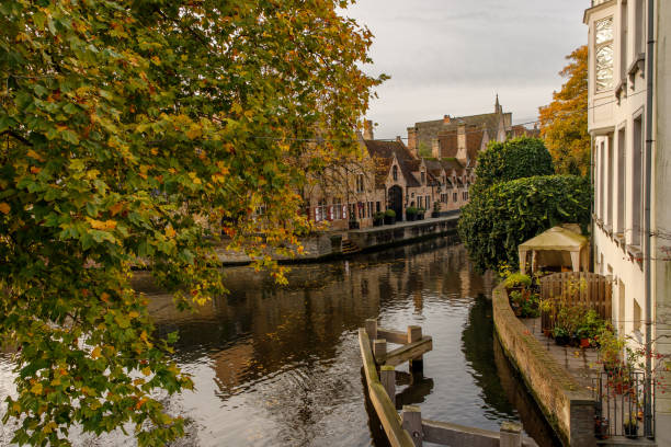 istock Canals of Brugge old town. 1458280431