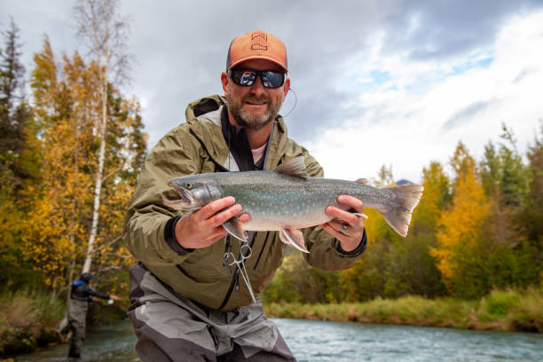istock Fly fishing in Alaska 1458286652