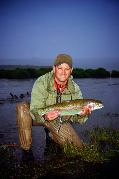 istock Fly fishing in Alaska 1458288392
