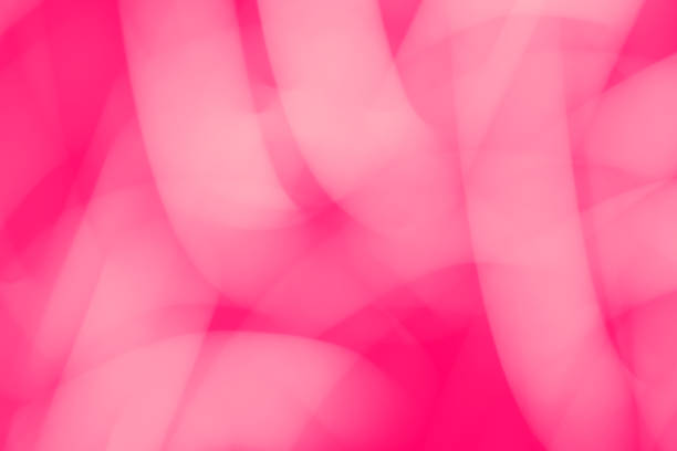istock Motion blurred lights background in pink tones 1458289195