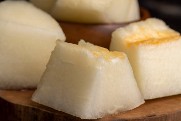 istock Ripe yellow melon cut into pieces and portions 1458289973