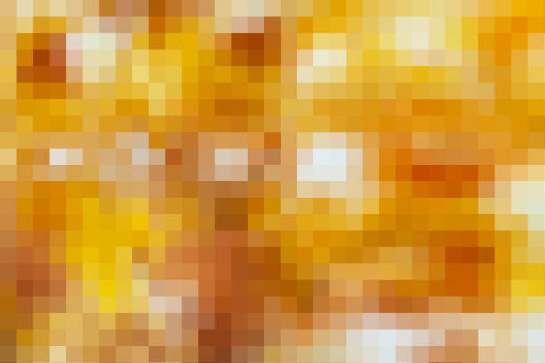 Golden abstract background of different types of lines, beautiful abstract background with different shades of gold color