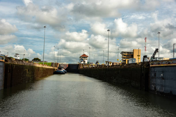 istock Inside the Miraflores locks on the Panama canal 1458290283