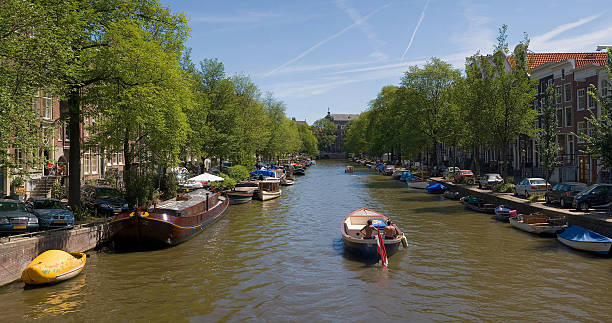 The Canals of Amsterdam stock photo