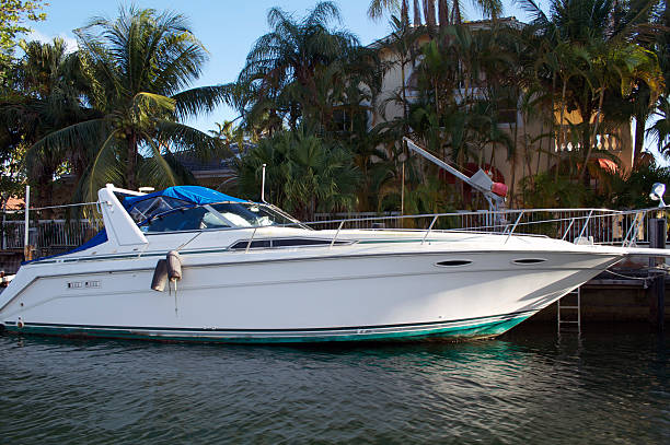 Old Yacht stock photo