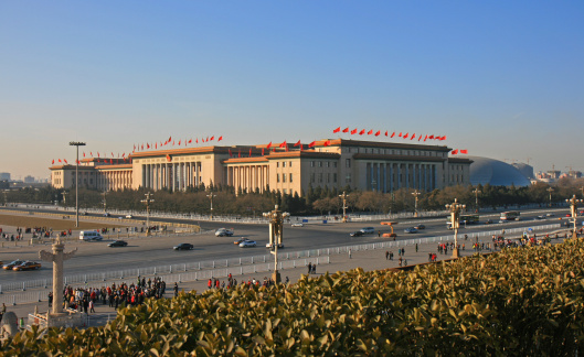 Tian-An-Men Square in center of Beijing