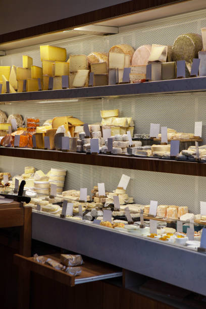 istock Interior of a food store 1458314793