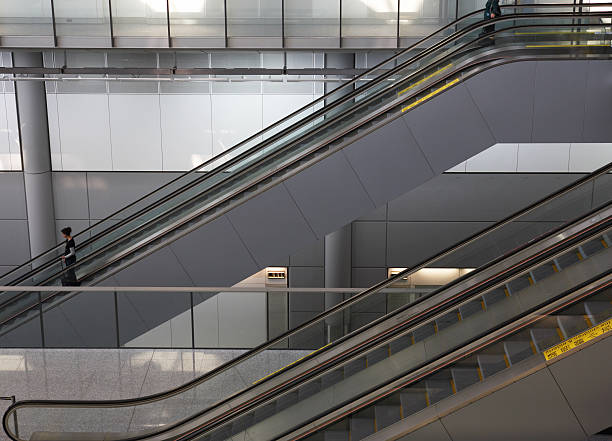 istock Escalators at the airport 145831518