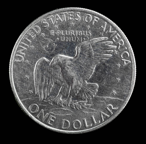 1972 Eisenhower US dollar coin