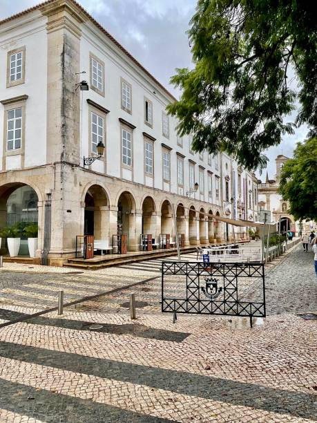 istock Streets around Faro, Portugal 1458318113