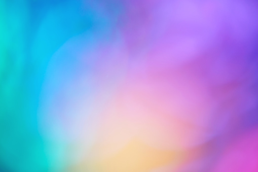Multi-colored abstract background with space for copy.  All effects created in camera.