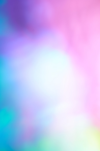 Multi-colored abstract background with space for copy.  All effects created in camera.