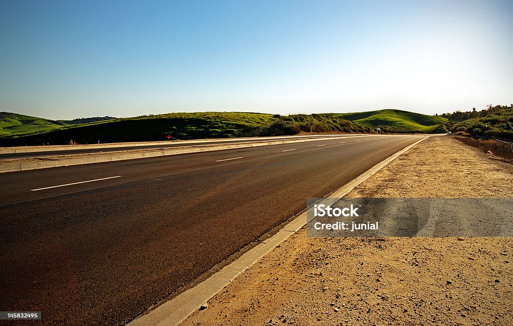 Aprire strada - Foto stock royalty-free di Abbandonato