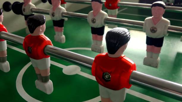 istock table football with soccer team 1458325790