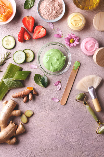 istock Making skin care product from natural ingredients 1458332035