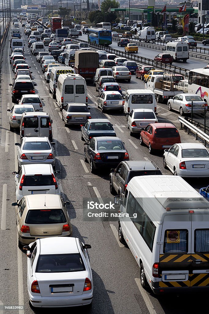 Трафик#1 - Стоковые фото Пробка на дороге роялти-фри