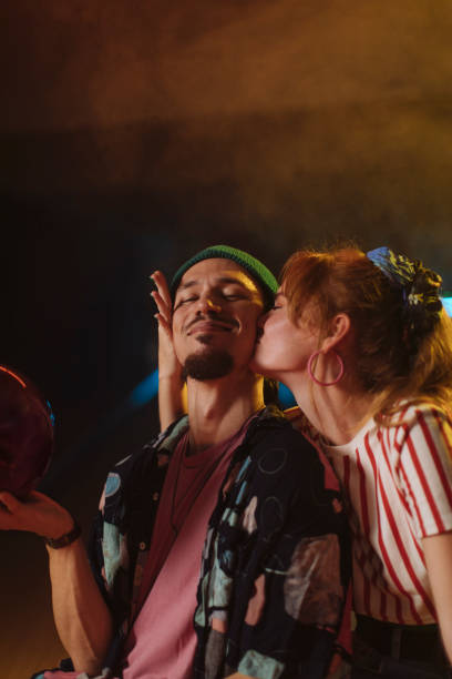istock Kiss in the cheek 1458344619