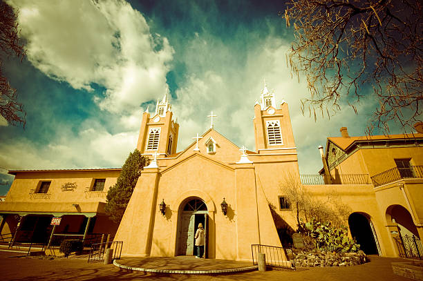 San Felipe de Neri church in Albuquerque's \