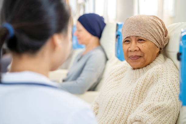 istock Cancer Patient Talking to the Oncologist 1458349844