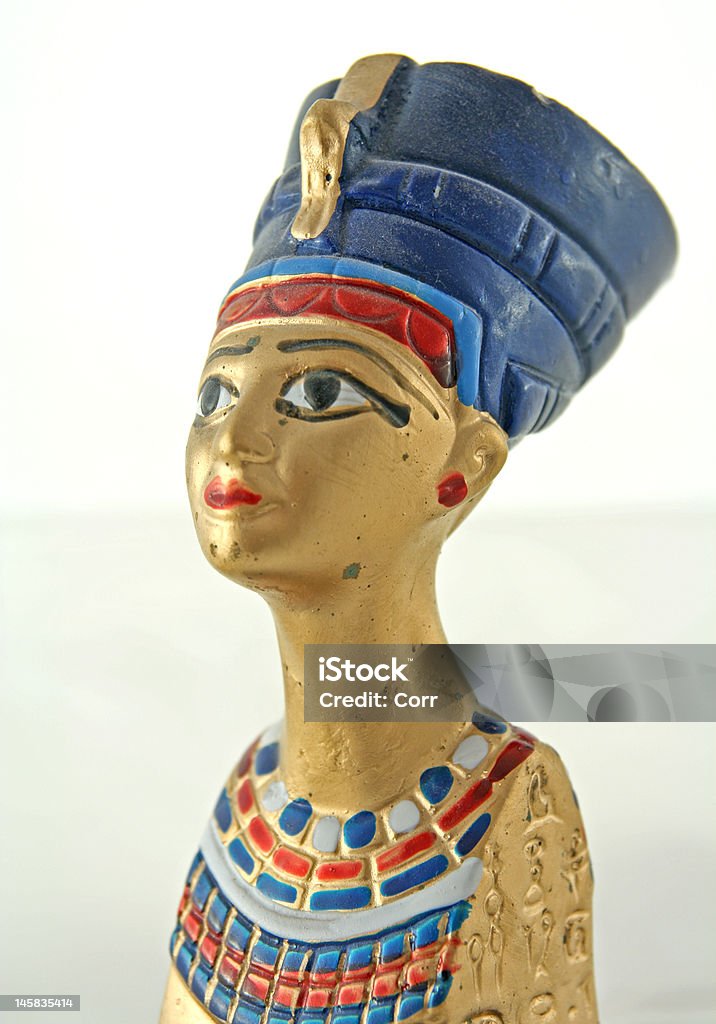 Nifertiti Estátua - Foto de stock de Antiguidade royalty-free