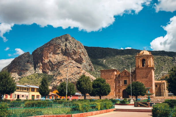 istock Santiago de Pupuka Church in Puno, Peru 1458354351