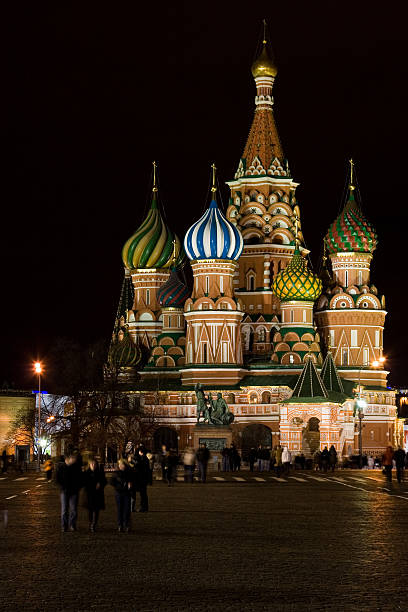 St Basil's Cathedral stock photo