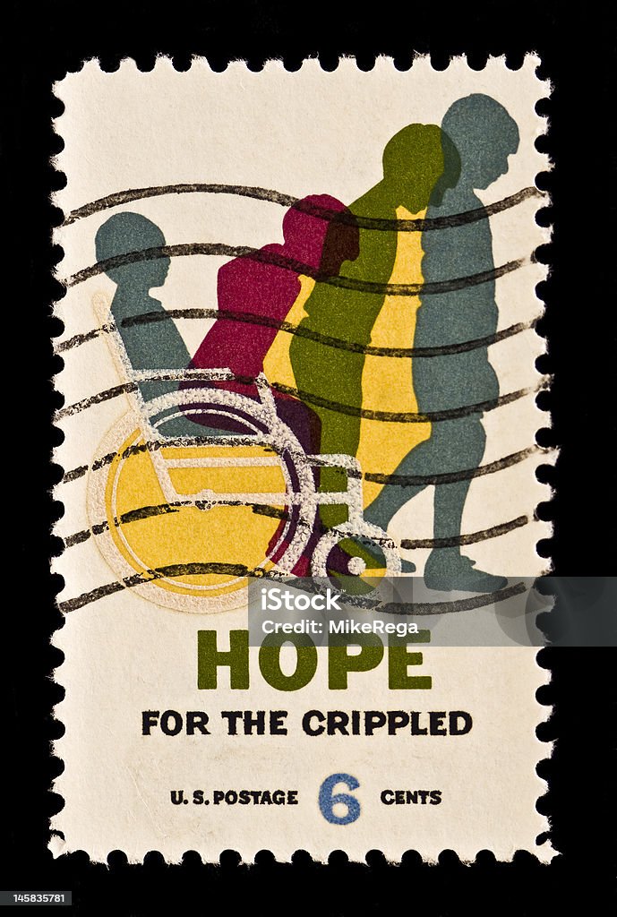 ホープで Crippled Stamp - 1960～1969年のロイヤリティフリーストックフォト