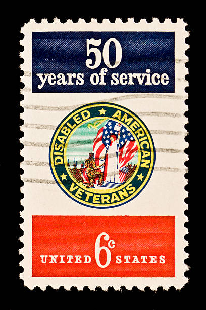 istock Disabled American Veterans Stamp 145835870