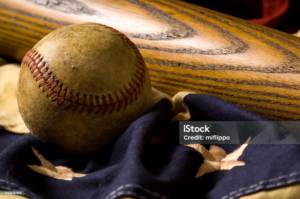 アンティークの野球項目 - 野球ボールのロイヤリティフリーストックフォト