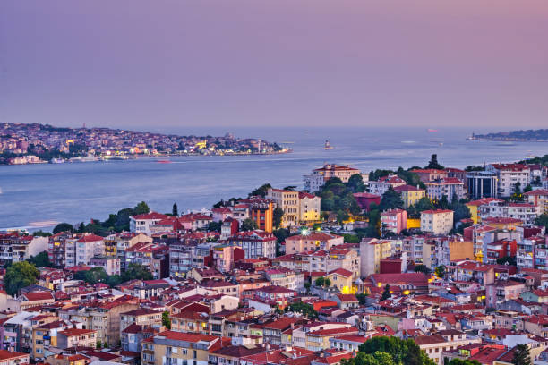 istock Evening Istanbul and Ortakoy region 1458365616