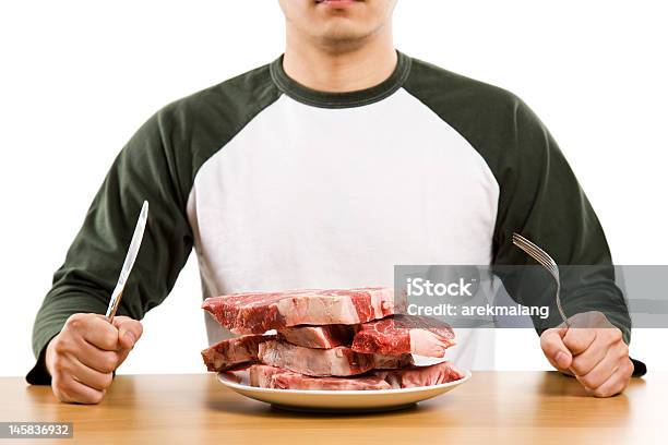 Hungry Stock Photo - Download Image Now - Adult, Beef, Color Image