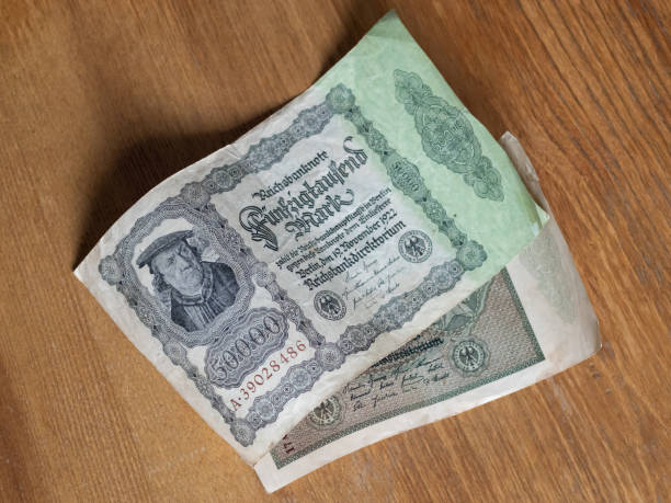 Banknote of the Hyperinflation 1923 in Germany