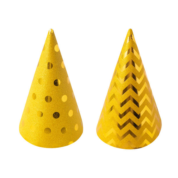 istock Set of Party hat isolated on white background with clipping path 1458372413