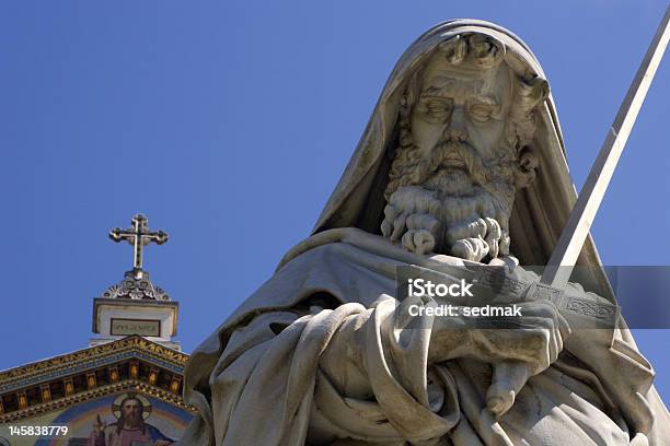 St Paul Statue In Rom Für Seine Kathedrale Stockfoto und mehr Bilder von Apostel Paulus - Apostel Paulus, Apostel, Christentum