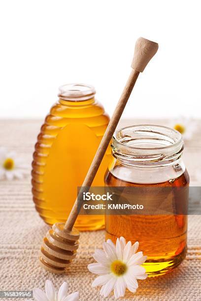 Honey Stock Photo - Download Image Now - Chamomile Plant, Drinking Glass, Flower