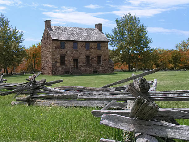 istock Stone house - US civil war landmark 145839836