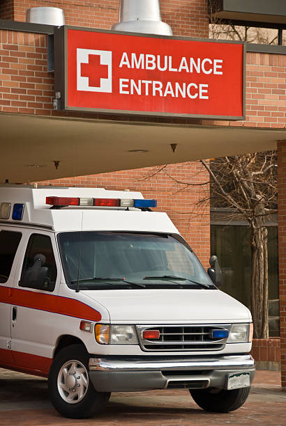 istock Ambulance Entrance to E.R. 145839886