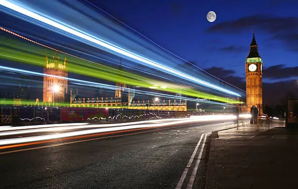 Photo of Moonlight over London