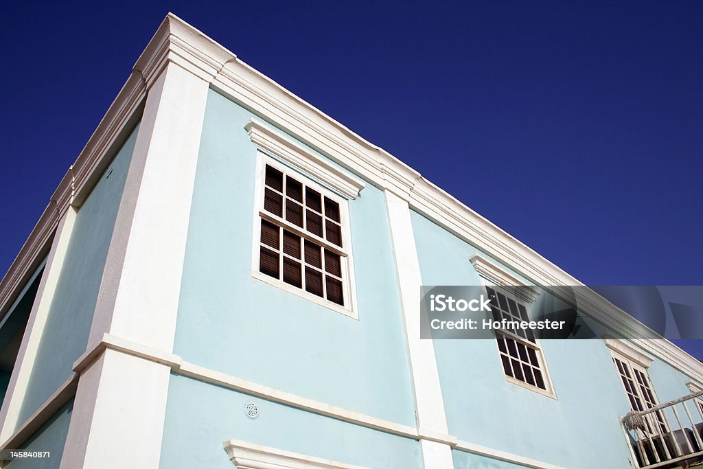 Edificio blu - Foto stock royalty-free di Cuba