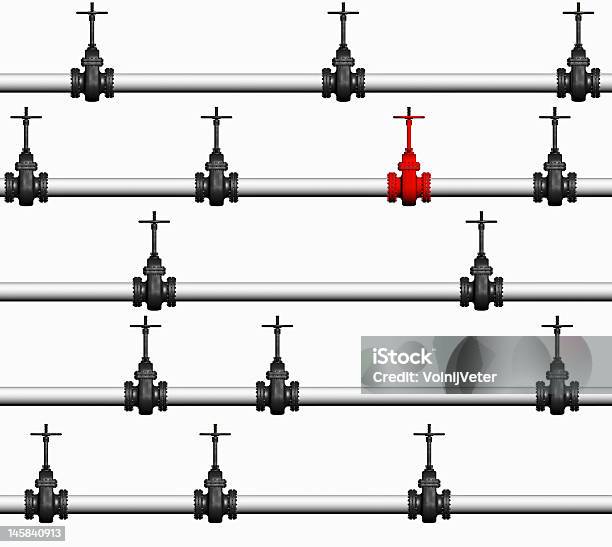 Tubi Valvole In - Fotografie stock e altre immagini di Bullone - Bullone, Composizione orizzontale, Fotografia - Immagine