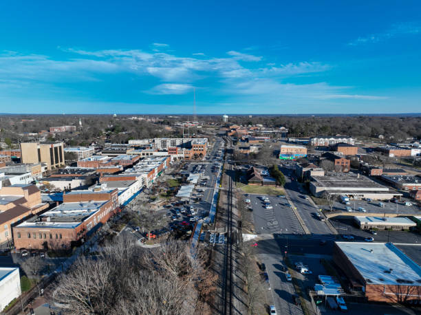 istock Aerial of Hickory NC 1458411235