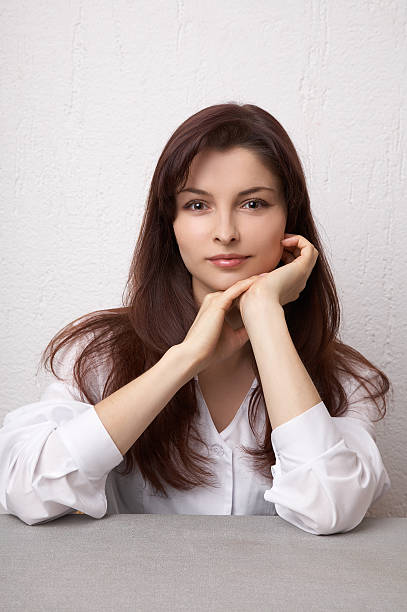 Young woman stock photo