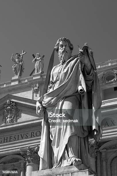 Statue Des Heiligen Paul Im Vatikan Stockfoto und mehr Bilder von Apostel Paulus - Apostel Paulus, Saint Paul, Statue