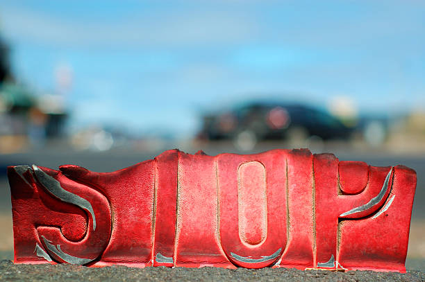 Stop Sign stock photo