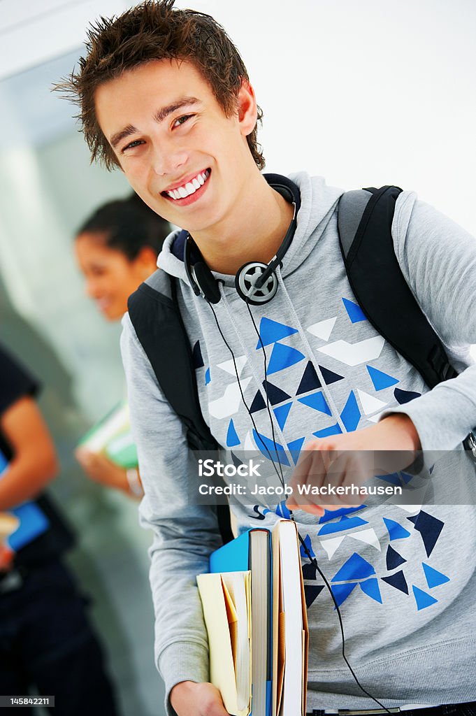 Portait de jovem estudante - Foto de stock de Adulto royalty-free